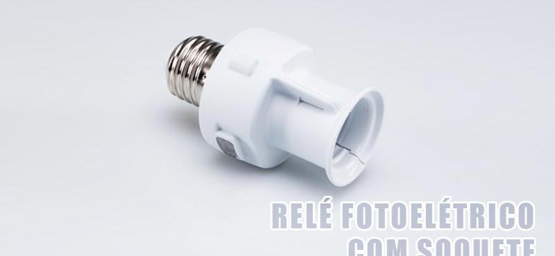 relé fotoelétrico e27
