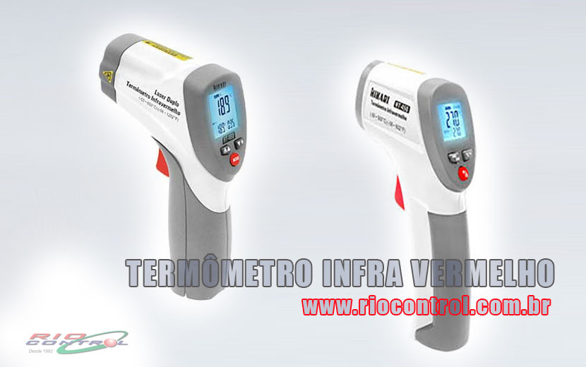 Termômetro infra vermelho – Para medição de temperatura e suas variações