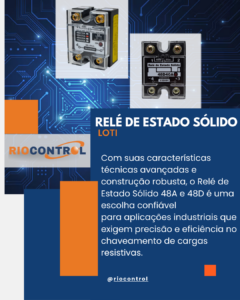 Relés de Estado Sólido 48A e 48D: Eficiência, Segurança e Alta Performance para Cargas Resistivas